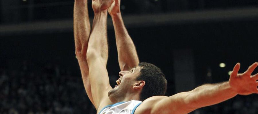 El ala-pívot del Real Madrid Nikola Mirotic. El ala-pívot del Real Madrid Nikola Mirotic.