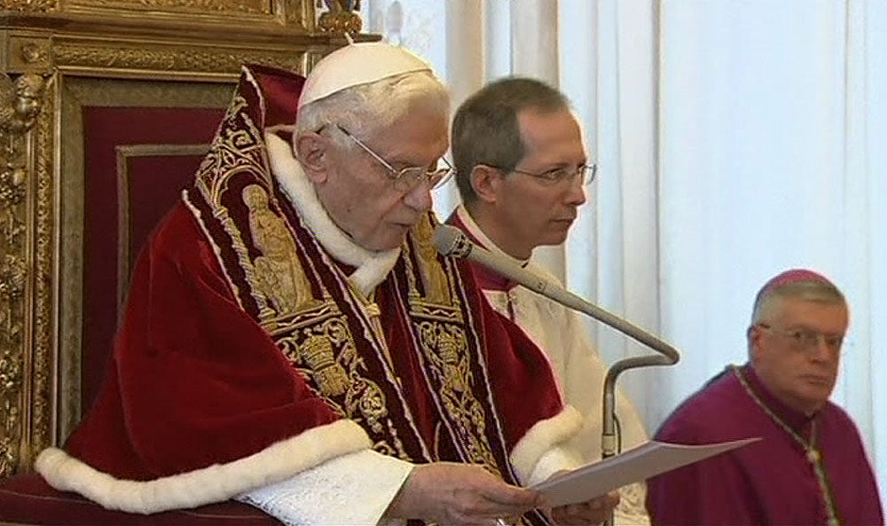 La Portavoz, Beatriz Ramos Puente: la renuncia de Benedicto XVI, los pagos en B y la dación en pago La Portavoz, Beatriz Ramos Puente: la renuncia de Benedicto XVI, los pagos en B y la dación en pago