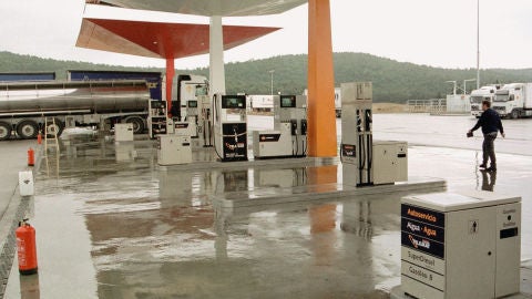 Una gasolinera