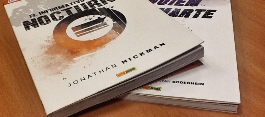 Las portadas de los cómics ya dan una muestra del gusto de Hickman por el diseño gráfico. Las portadas de los cómics ya dan una muestra del gusto de Hickman por el diseño gráfico.