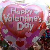 Globo de corazón para el Día de los enamorados Globo de corazón para el Día de los enamorados