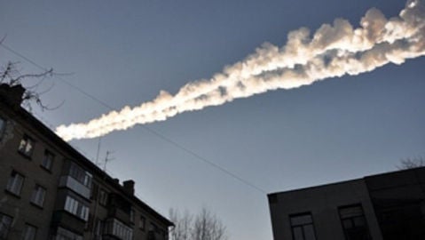 Meteorito en Rusia