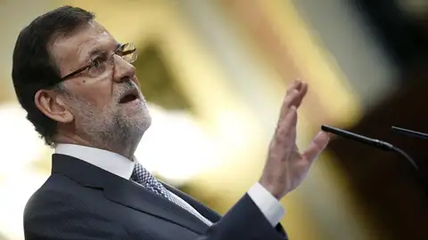 El presidente del Gobierno, Mariano Rajoy, durante el debate sobre el estado de la nación El presidente del Gobierno, Mariano Rajoy, durante el debate sobre el estado de la nación
