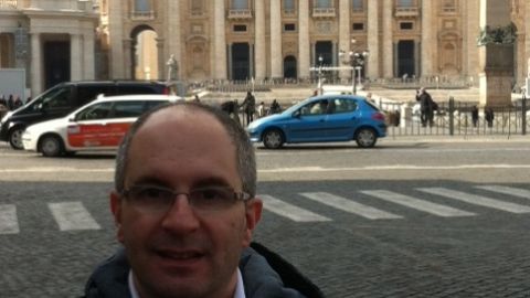Paco Paniagua, responsable de informaci&oacute;n sobre el Vaticano de Onda Cero