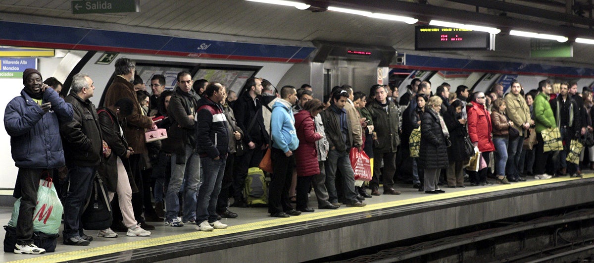 Convocan huelga de metro en Madrid el día de la final de Copa del Rey Convocan huelga de metro en Madrid el día de la final de Copa del Rey