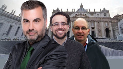 Onda Cero y La Br&uacute;jula en El Vaticano