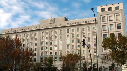 Fachada del Ministerio de Defensa en Madrid