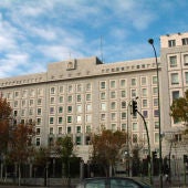 Fachada del Ministerio de Defensa en Madrid