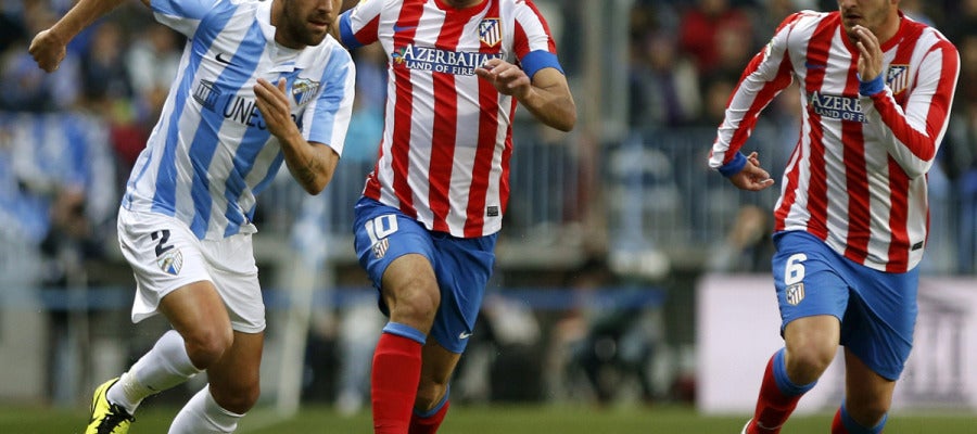 Gámez, ante Arda y Koke Gámez, ante Arda y Koke