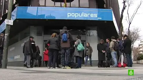 El PP se esconde ante la prensa El PP se esconde ante la prensa