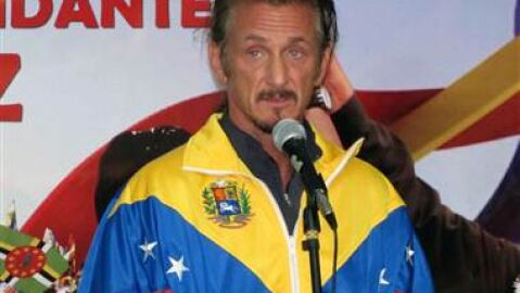 Sean Penn, ferviente seguidor de Hugo Ch&aacute;vez