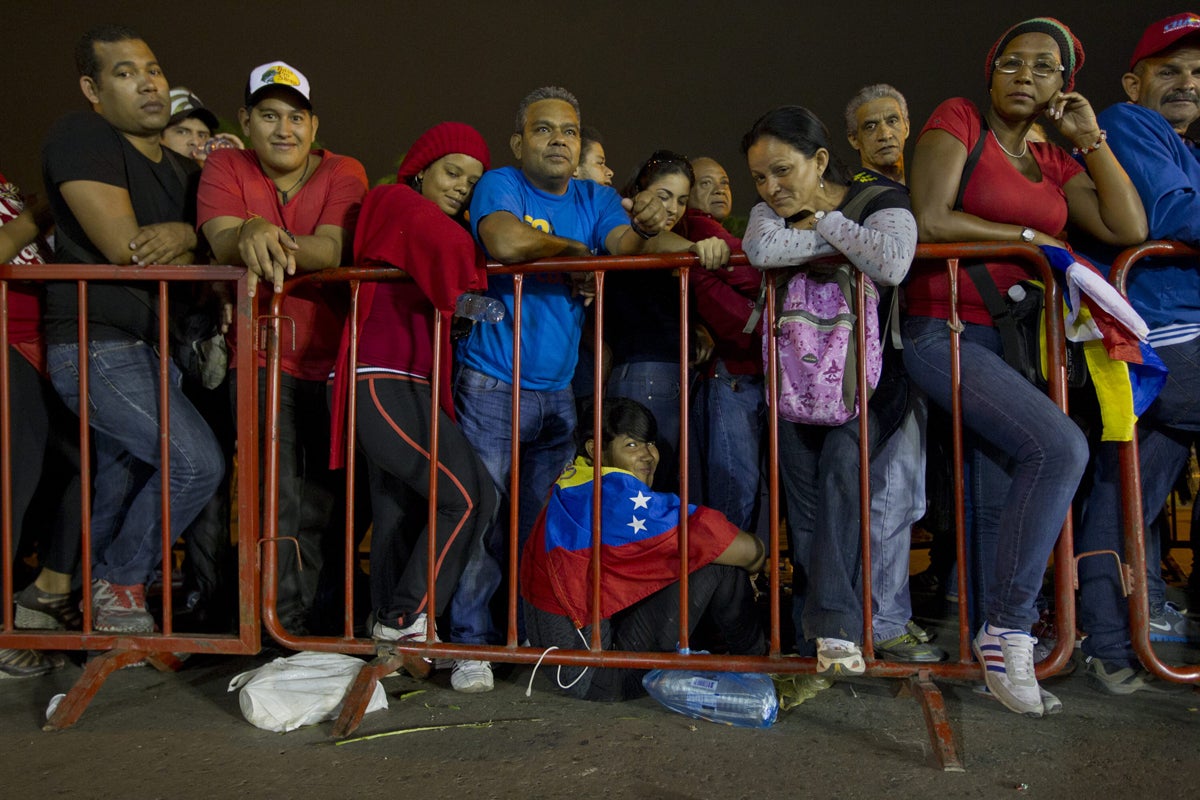 Primer día de luto en Venezuela Primer día de luto en Venezuela