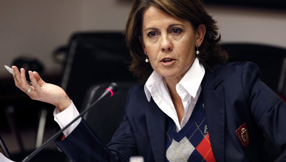 Yolanda Barcina, presidenta del Gobierno de Navarra