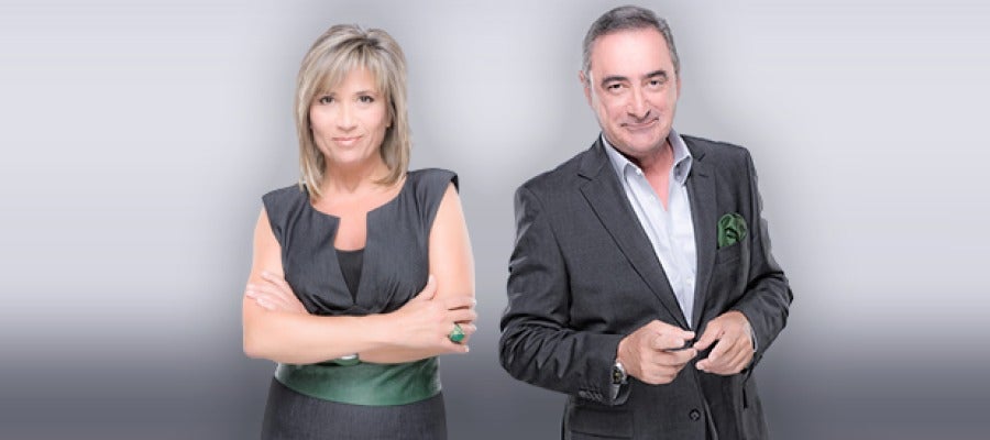 Julia Otero y Carlos Herrera Julia Otero y Carlos Herrera
