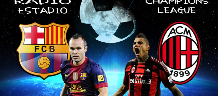 Escudos Champions Barcelona - Milan Escudos Champions Barcelona - Milan