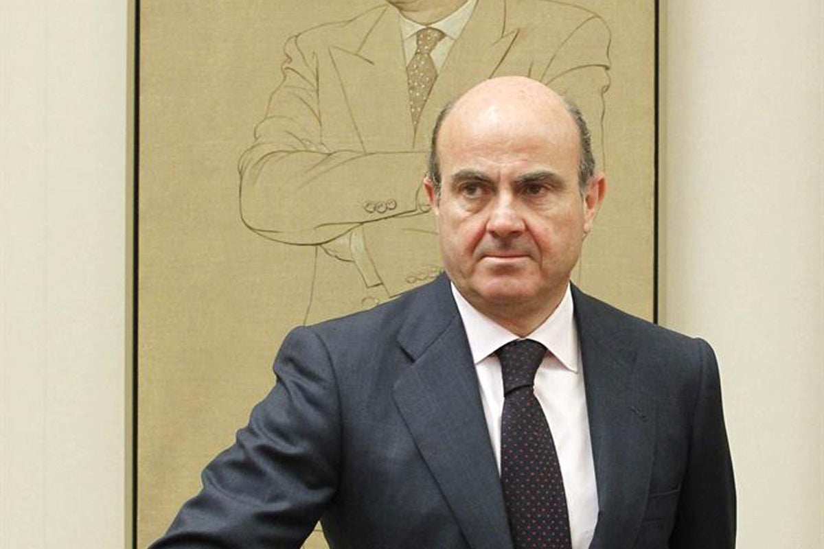 Luis de Guindos: "Bankia hará frente a todas las sentencias que puedan producirse" Luis de Guindos: "Bankia hará frente a todas las sentencias que puedan producirse"