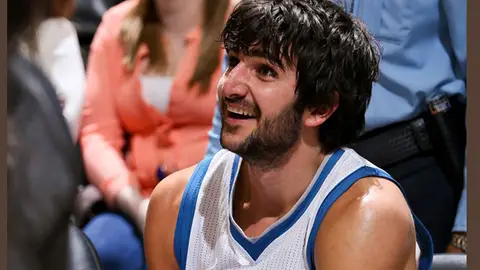 Ricky Rubio sonríe Ricky Rubio sonríe