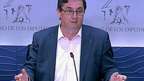 Jos&eacute; Luis Centella, portavoz de Izquierda Plural.