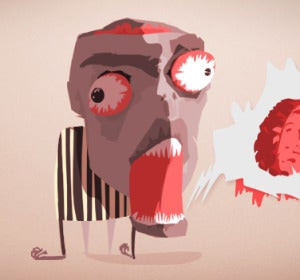Muertos Vivientes. Ilustracion Muertos Vivientes. Ilustracion