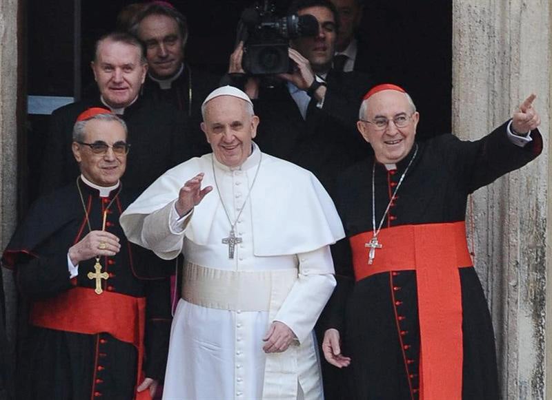 A esta hora sobre el Papa Francisco sólo hay expectativas A esta hora sobre el Papa Francisco sólo hay expectativas
