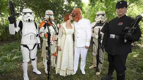 Una boda jedi