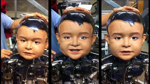 Diego, el ni&ntilde;o primer robot que combina neurociencia, visi&oacute;n, psicolog&iacute;a y aprendizaje