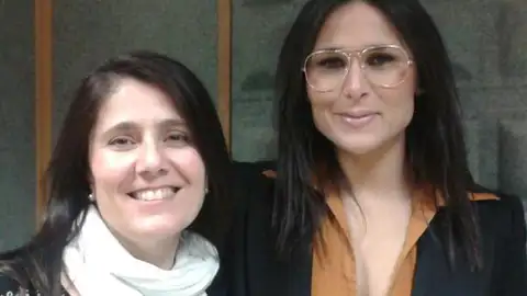 Rosa López y Marisa Lacabe Rosa López y Marisa Lacabe