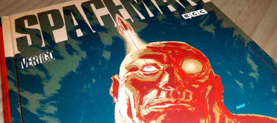 Portada de Spaceman, que publica la editorial ECC. Portada de Spaceman, que publica la editorial ECC.