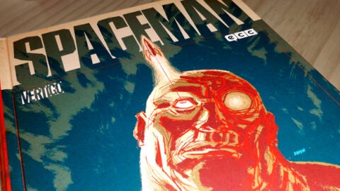 Spaceman. Portada