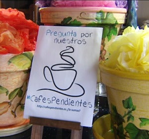 Iniciativa del café pendiente. Iniciativa del café pendiente.