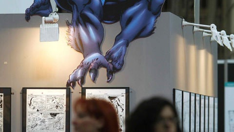 Vista del Sal&oacute;n del C&oacute;mic de Barcelona que este a&ntilde;o se ha centrado en el western