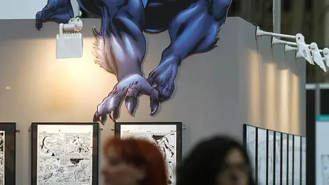 Vista del Salón del Cómic de Barcelona que este año se ha centrado en el western Vista del Salón del Cómic de Barcelona que este año se ha centrado en el western
