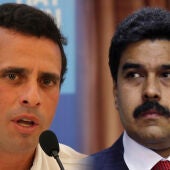 Henrique Capriles y Nicolás Maduro