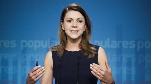 La secretaria general del PP y presidenta de Castilla-La Mancha, Mar&iacute;a Dolores de Cospedal