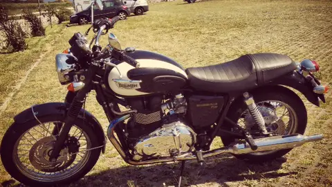 La moto de Miguel García La moto de Miguel García