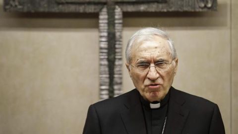El presidente de la Conferencia Episcopal, Antonio Mar&iacute;a Rouco Varela