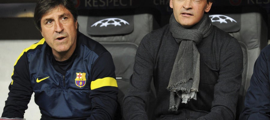 Jordi Roura fue su fiel escudero en el cuerpo técnico Jordi Roura fue su fiel escudero en el cuerpo técnico
