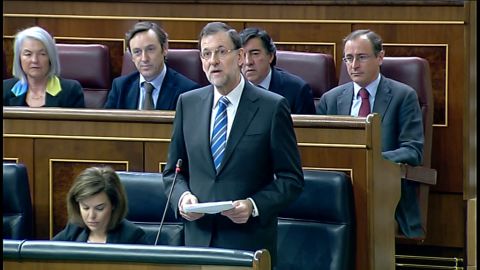 El presidente del Gobierno, Mariano Rajoy