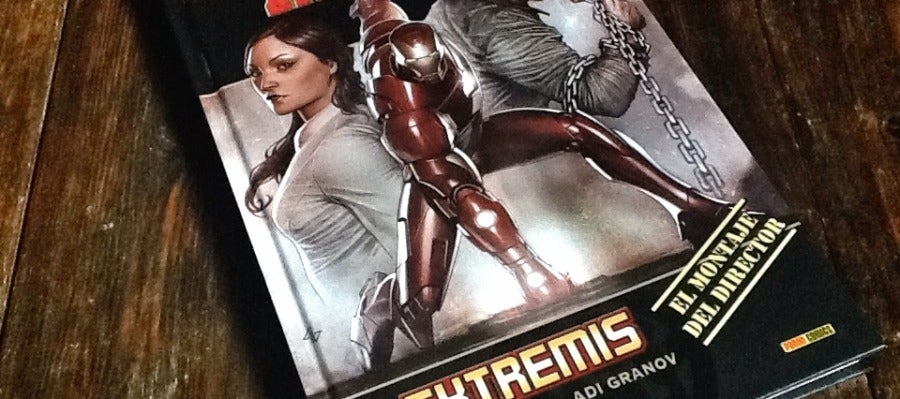 Portada de 'Iron Man Extremis. El montaje del director', que edita Panini Cómics Portada de 'Iron Man Extremis. El montaje del director', que edita Panini Cómics