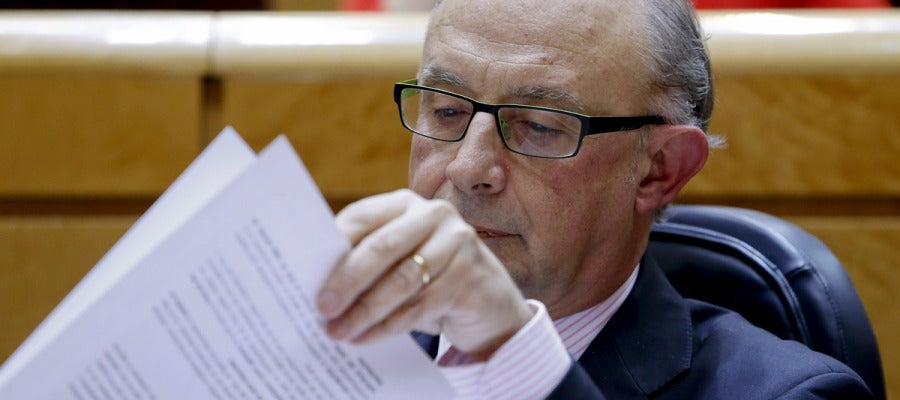 El ministro de Hacienda y Administraciones Públicas, Cristóbal Montoro. El ministro de Hacienda y Administraciones Públicas, Cristóbal Montoro.