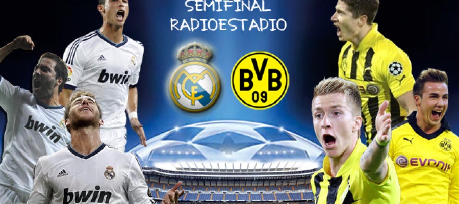 Real Madrid . Borussia Dortmund Real Madrid . Borussia Dortmund