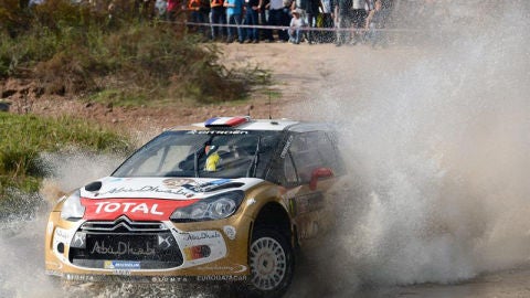 Loeb, en el Rally de Argentina.