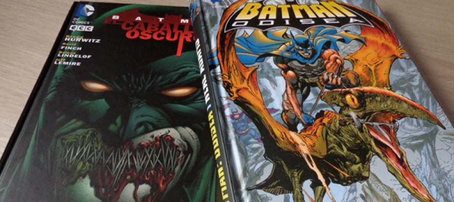 Portadas de Batman: Odisea y Ciclo de violencia. Portadas de Batman: Odisea y Ciclo de violencia.