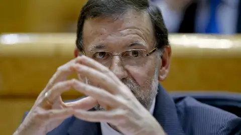 Mariano Rajoy, en el Senado Mariano Rajoy, en el Senado