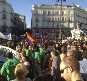 Manifestación por el segundo aniversario del 15-M Manifestación por el segundo aniversario del 15-M