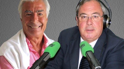 Fernando del Collado con H&eacute;ctor Cantolla