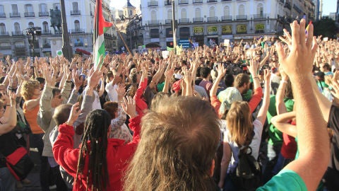 Manifestaci&oacute;n por el segundo aniversario del 15M