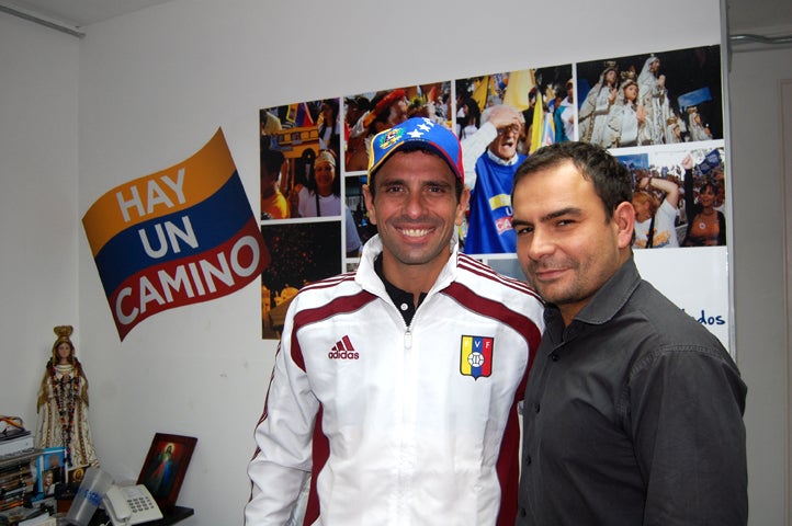Henrique Capriles: 'El que grita no es el más inteligente' Henrique Capriles: 'El que grita no es el más inteligente'