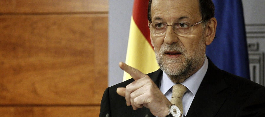 El presidente del Gobierno, Mariano Rajoy El presidente del Gobierno, Mariano Rajoy
