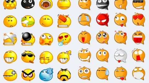 Algunos de los emoticonos que ofrece la app Stickers For WhatsApp Messenger Algunos de los emoticonos que ofrece la app Stickers For WhatsApp Messenger